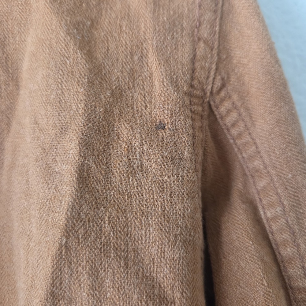 Old Navy Junior's Tan Brown Utility Military Jacket Size XL 14 Some Flaws Seepic - Picture 8 of 14